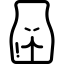 Human body outline icon 64x64